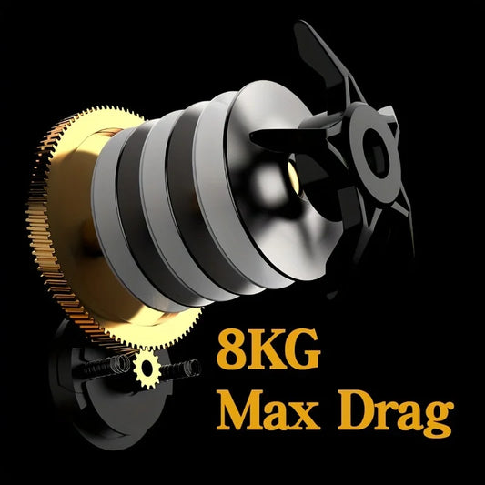 Durable Stainless Steel Left and Right Hand, Bait caster reel