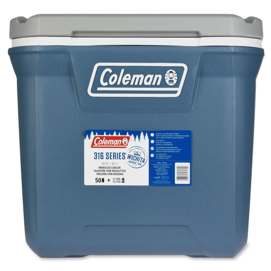 60QT Rolling Ice Chest