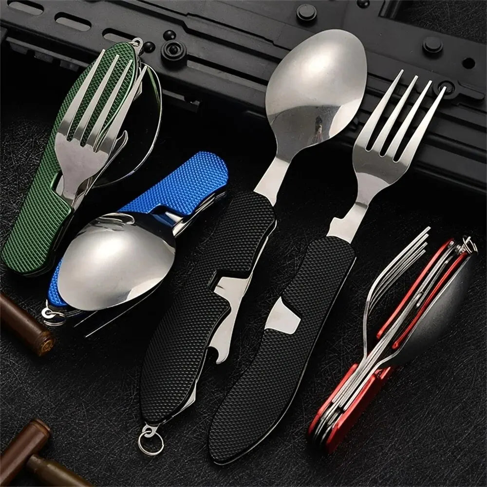 Foldable Camping Utensil Set