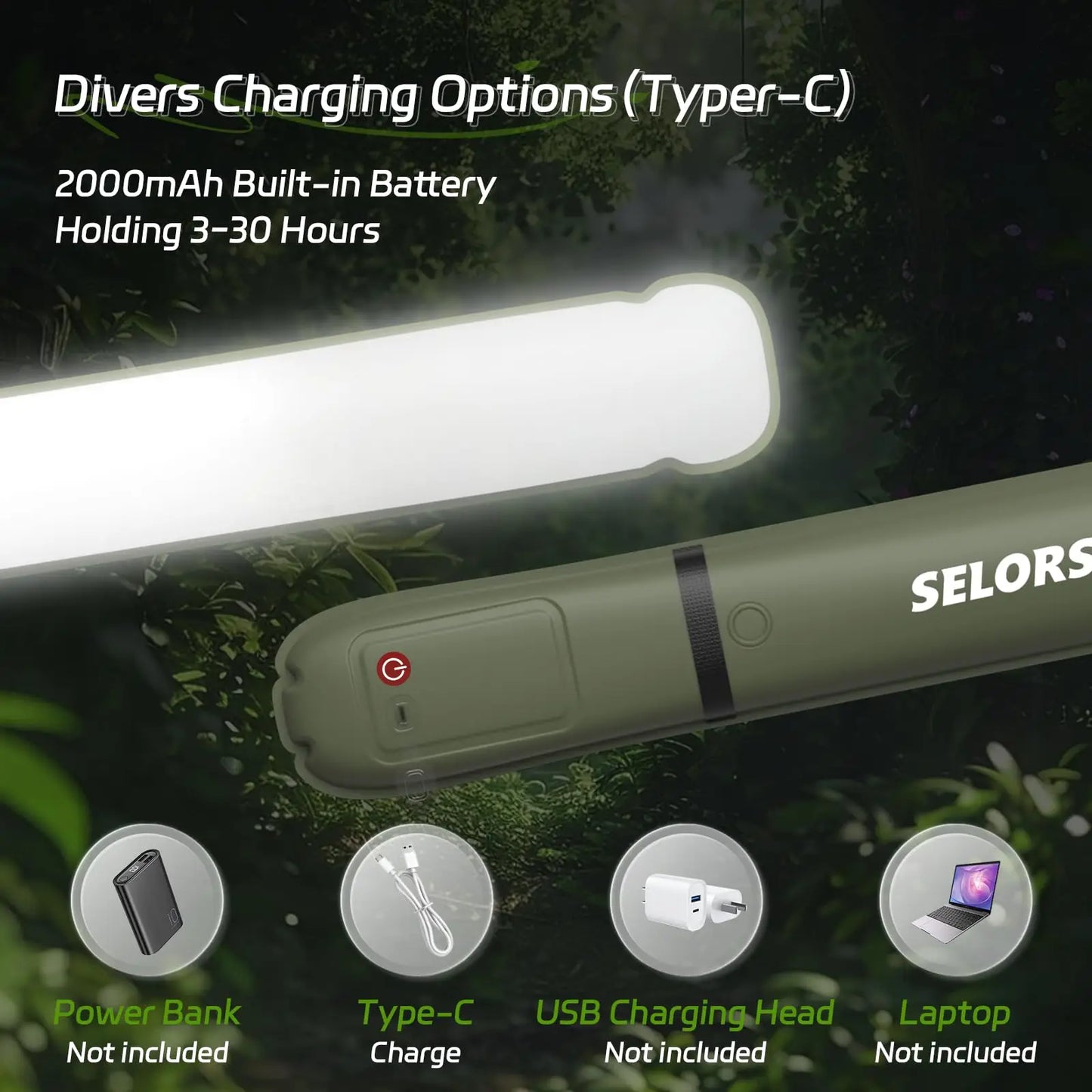 Rechargeable Portable Camping Light