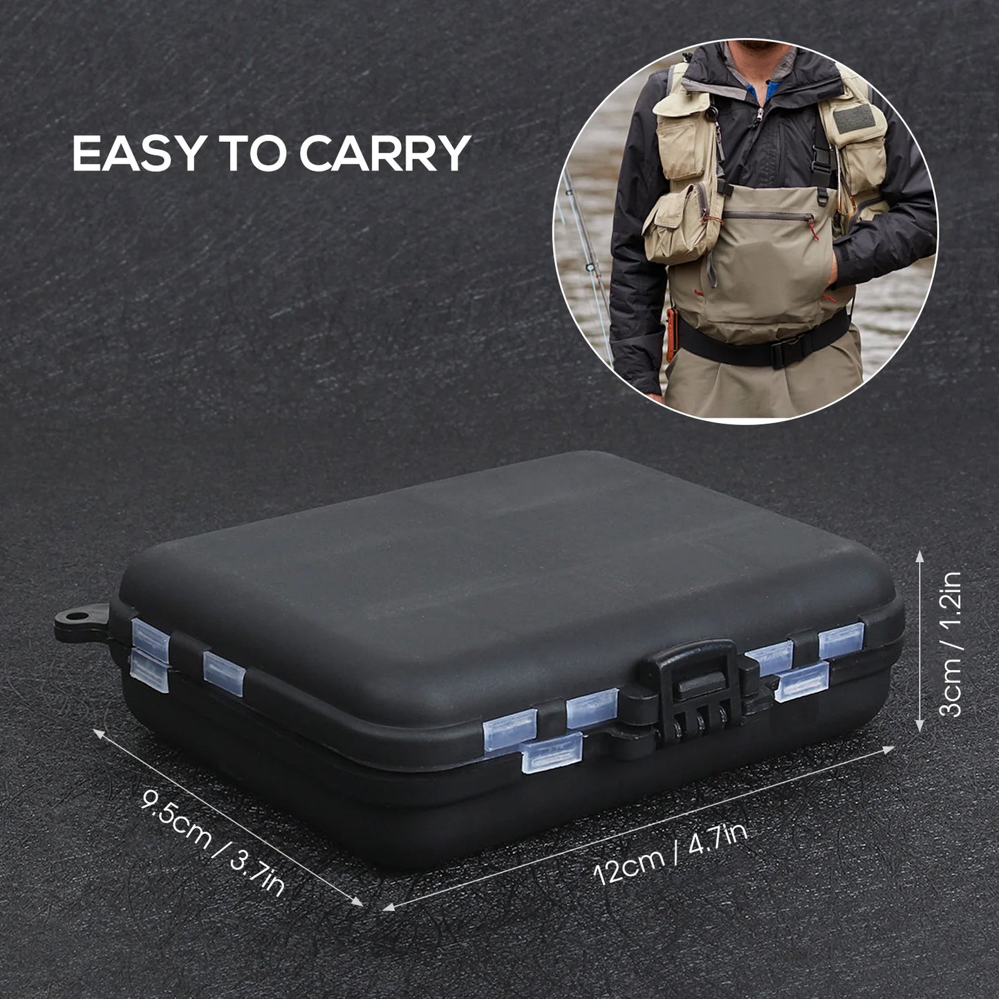 263pcs Fishing Accessories Set with Tackle Box