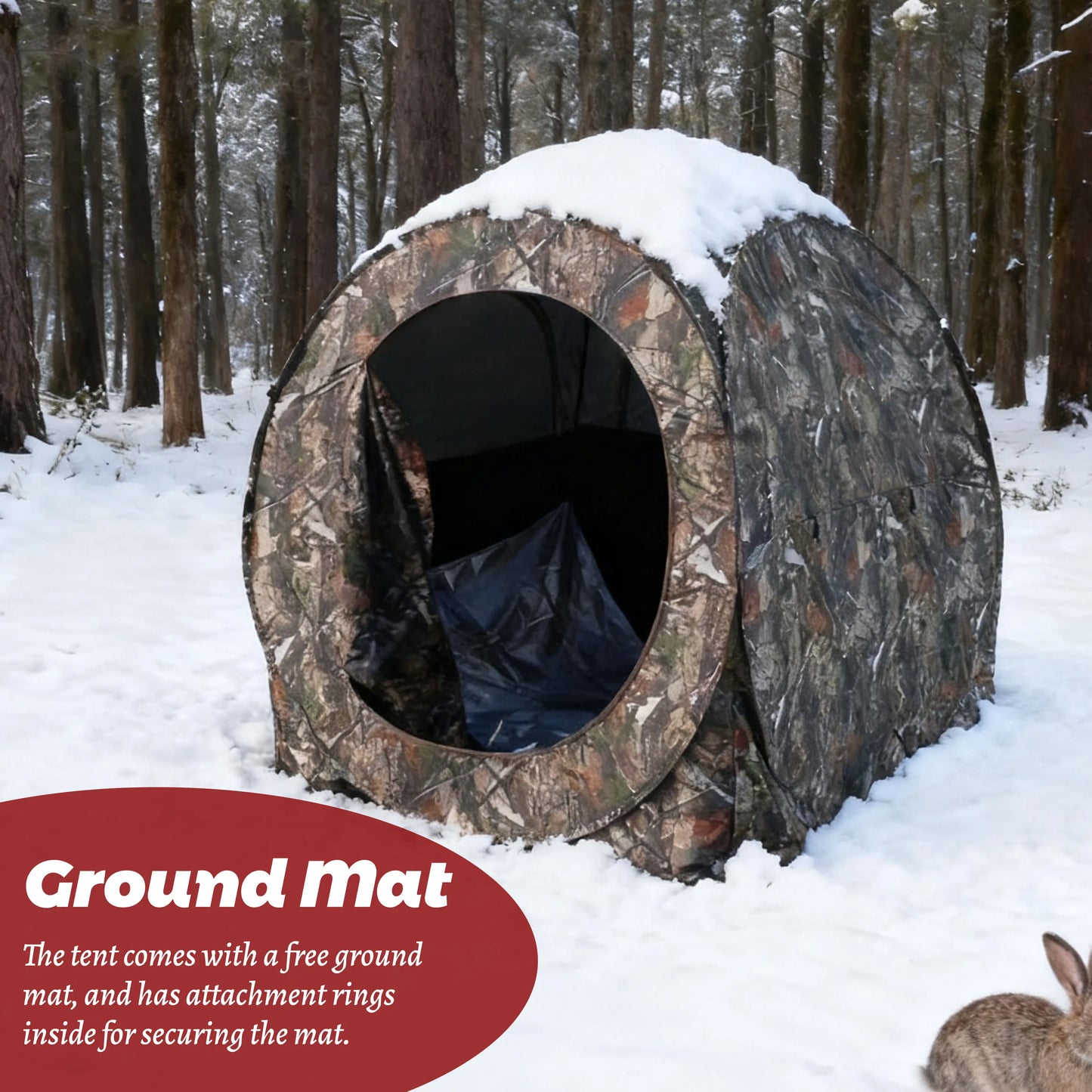 Camouflage Pop-Up Hunting Blind