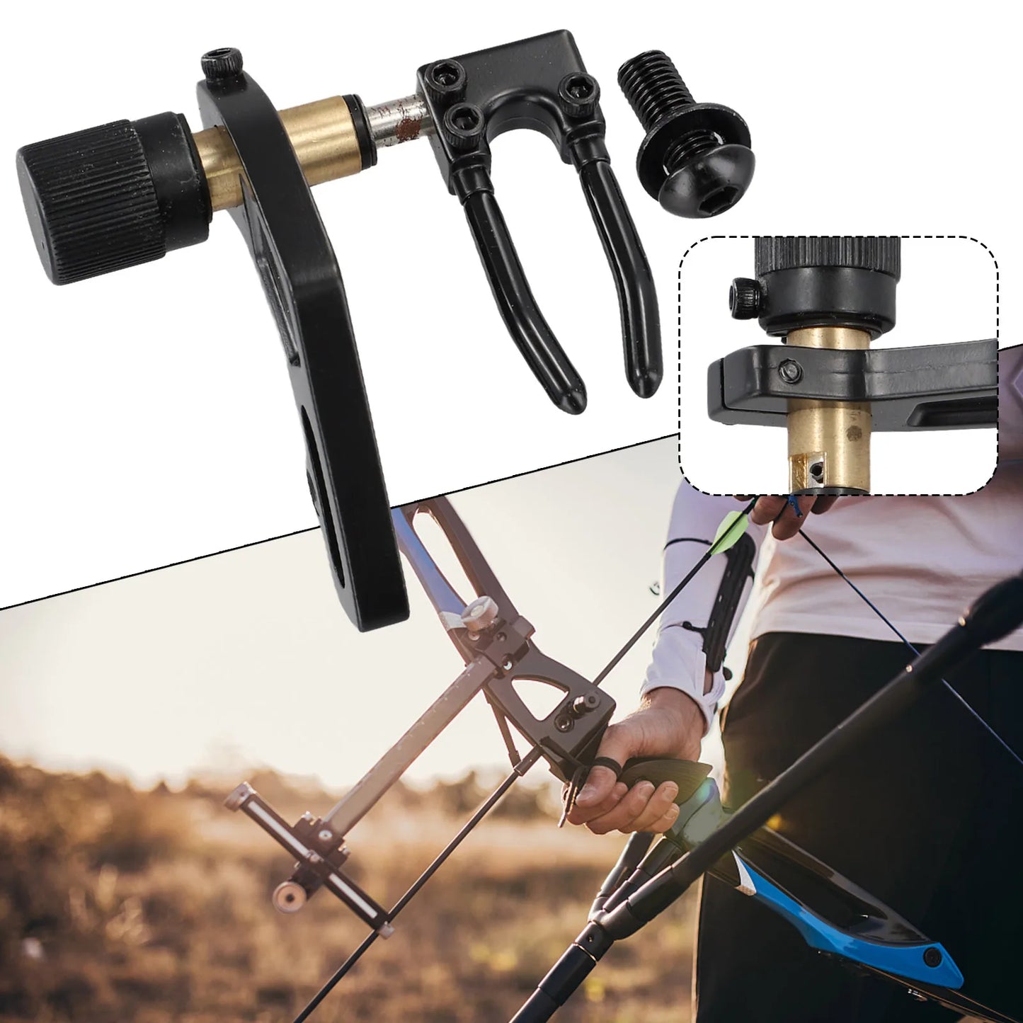 Adjustable Aluminum Arrow Rest
