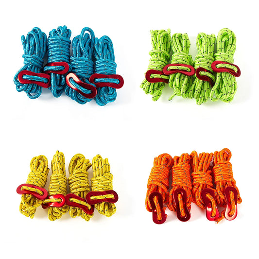 4pcs Tent Rope Cord Tensioner