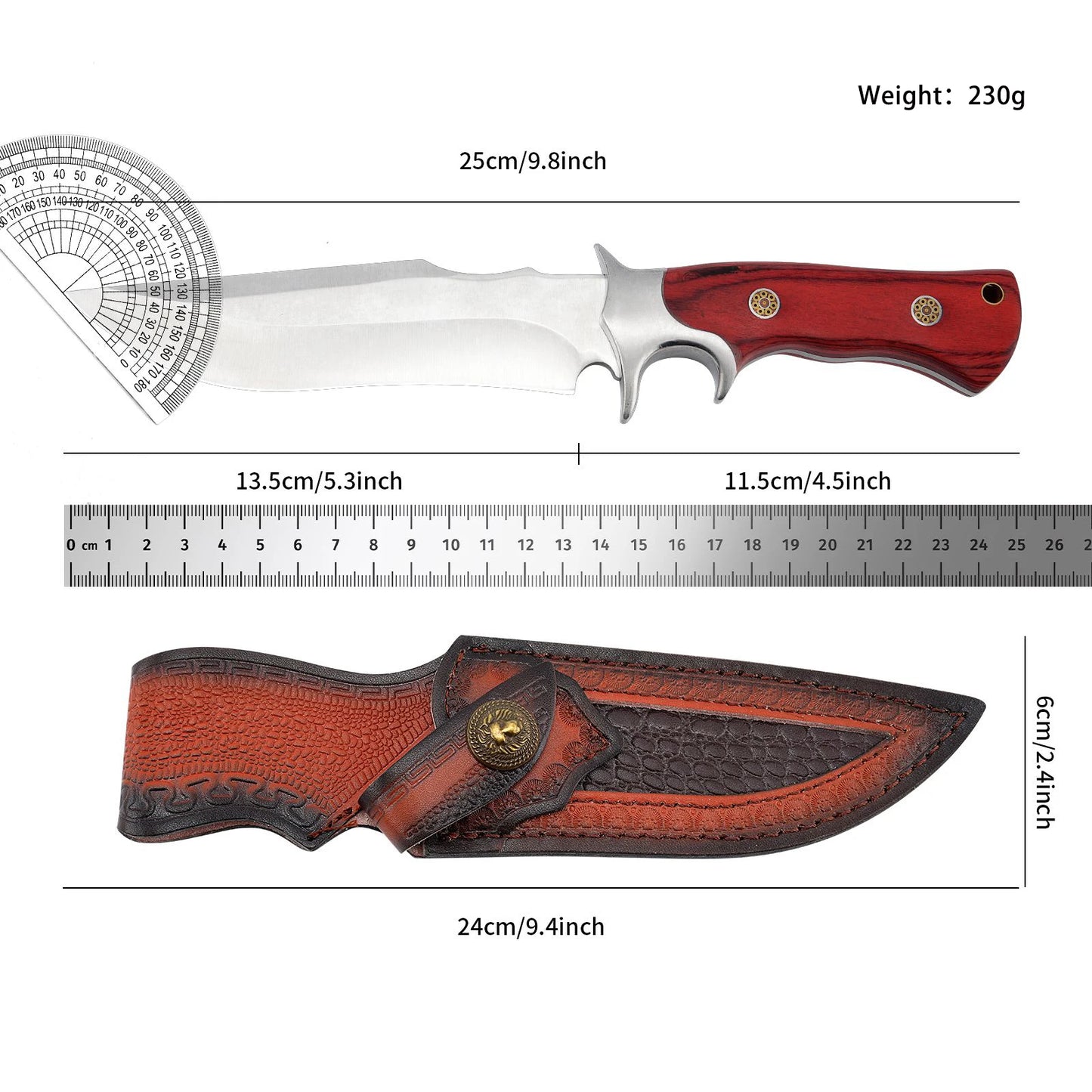 stainless steel outdoor knife