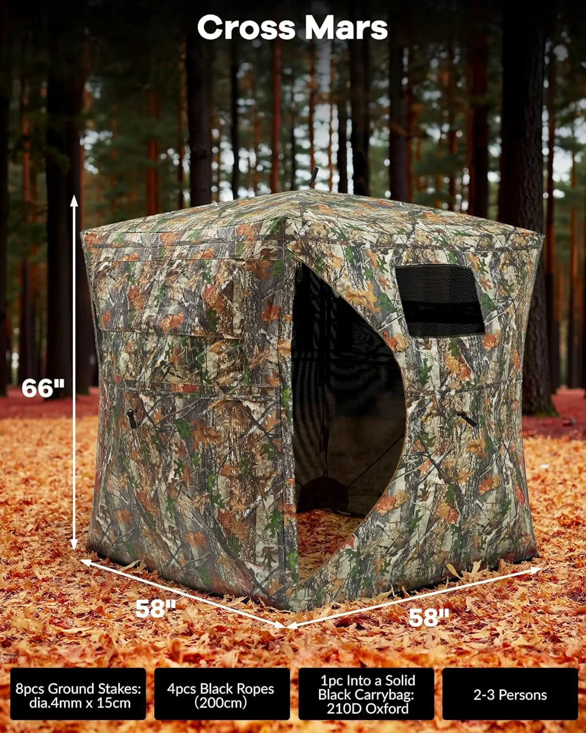 Pop Up Ground Blinds