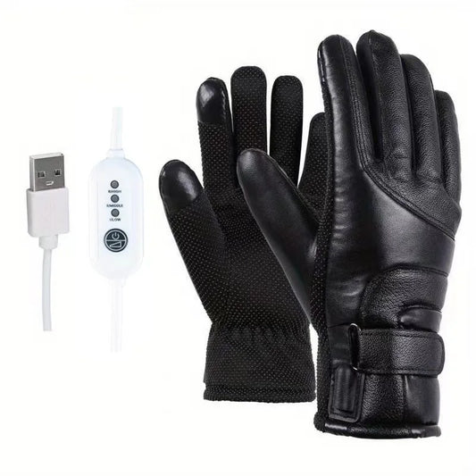Waterproof Winter Electric Warming Gloves