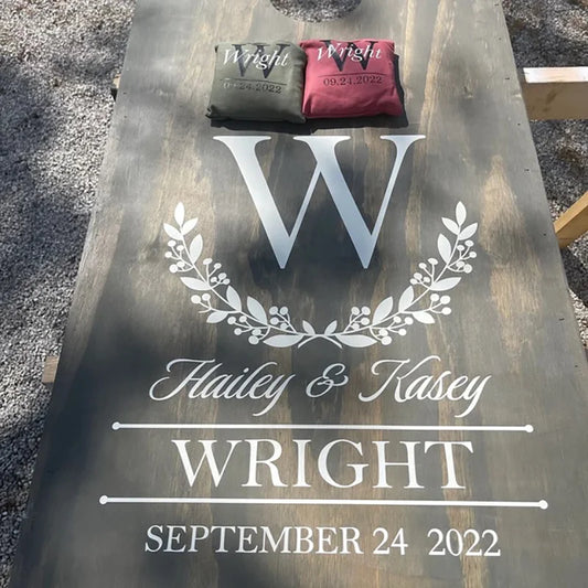 Custom Corn Hole Decal