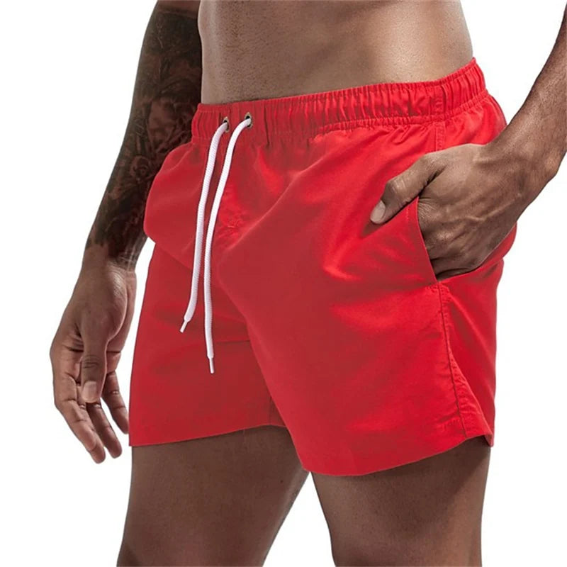 Men's Swim Trunks with Mesh Lining