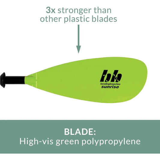 2Piece Snap Button Kayak Paddle