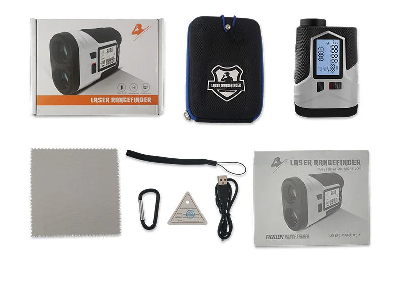 1200m USB Type-C Rechargeable Golf Laser Rangefinder