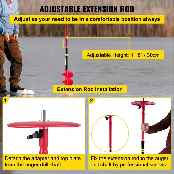 6' Nylon Ice Auger,