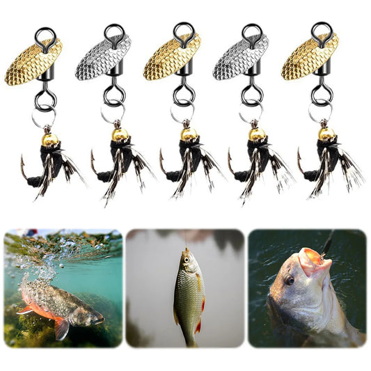 5Pcs Fly Fishing Bait