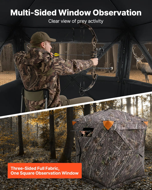 See Through Ground Blind,