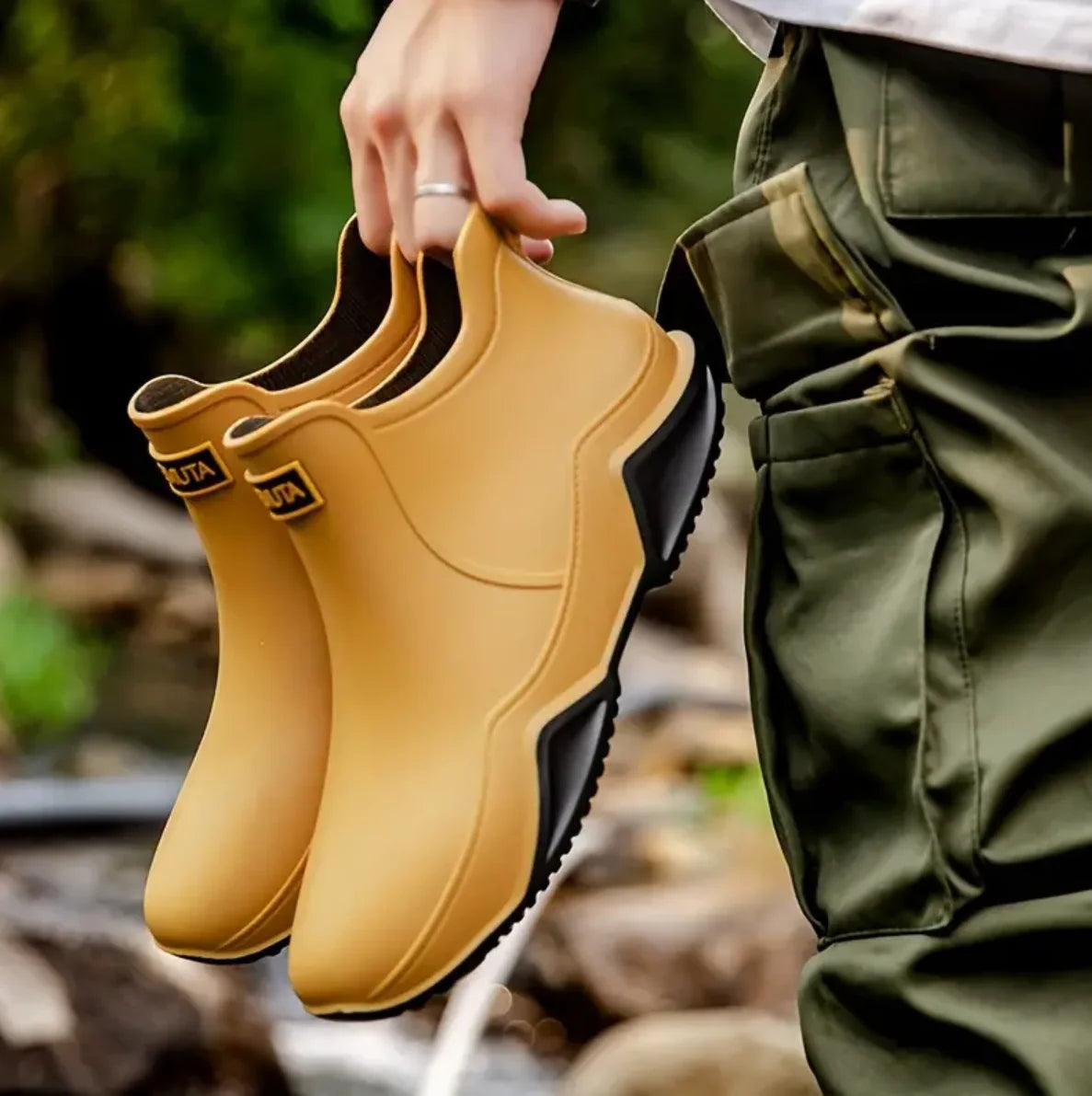 Trendy Outdoor Non-slip Rain Boots