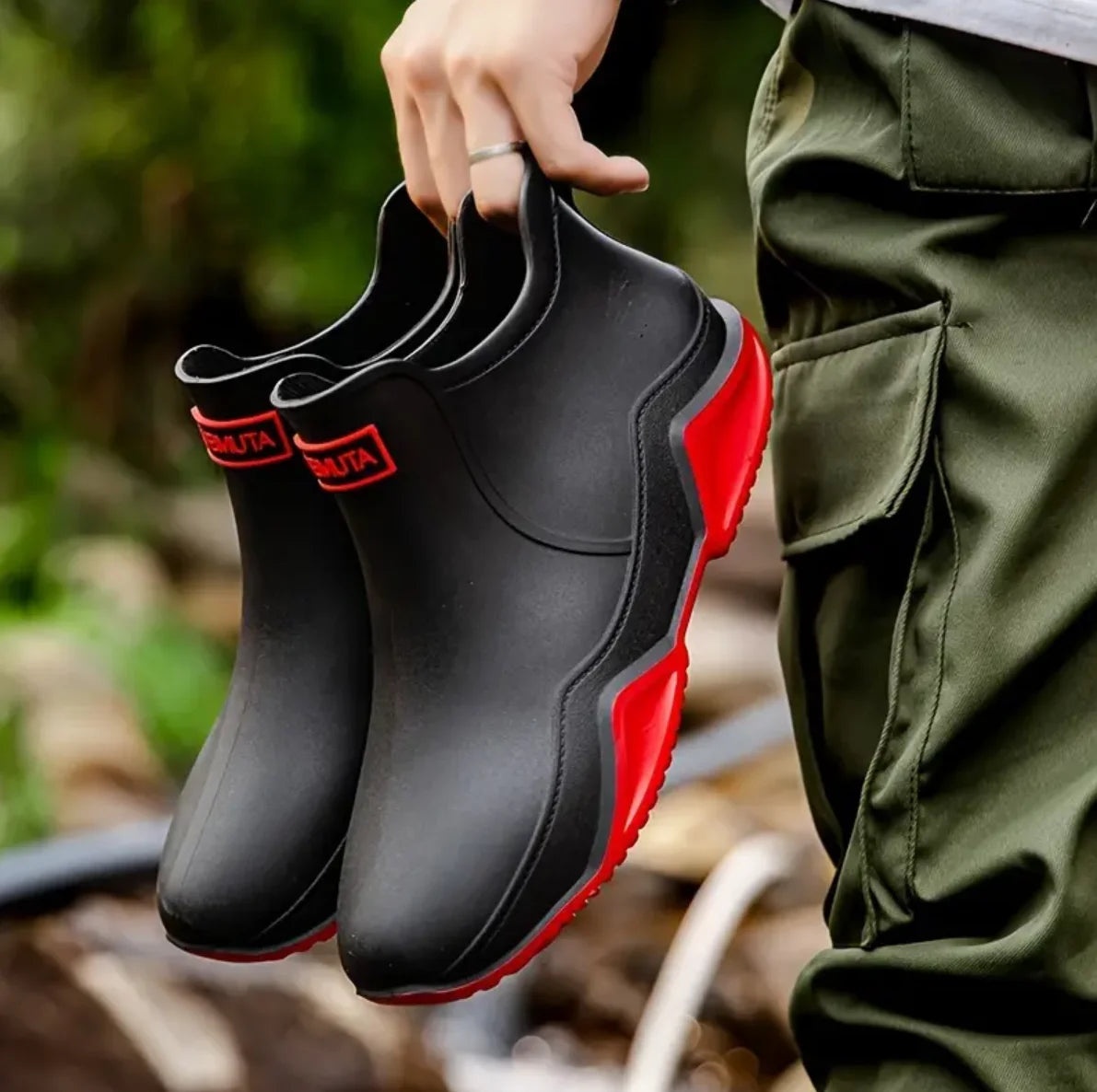 Trendy Outdoor Non-slip Rain Boots