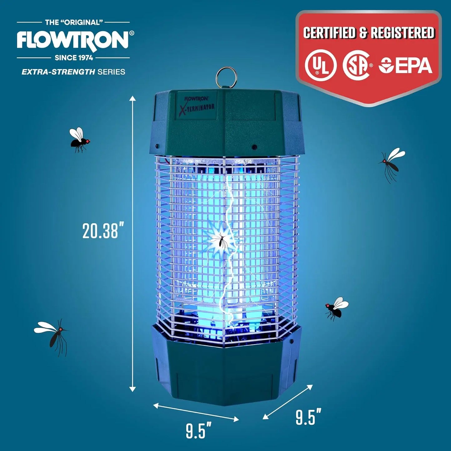 2 Acres Electric Bug Zapper