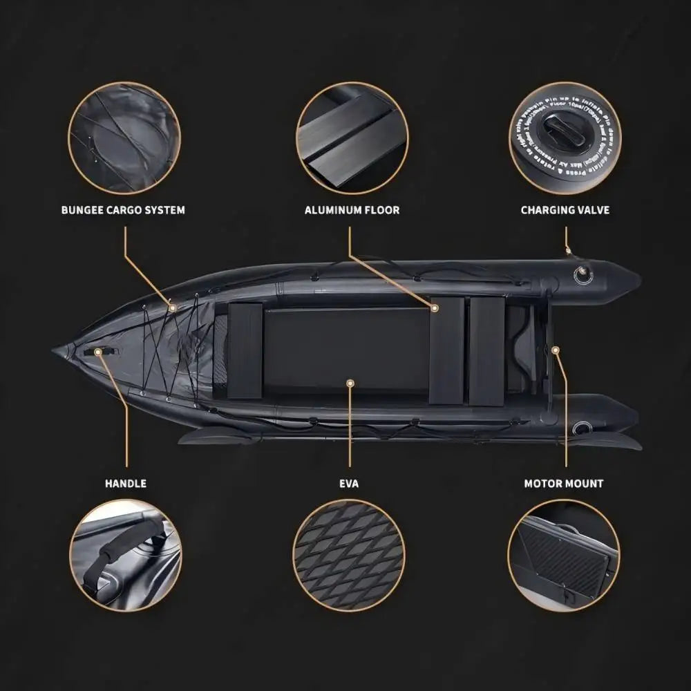 2 Person Inflatable Fishing Kayak