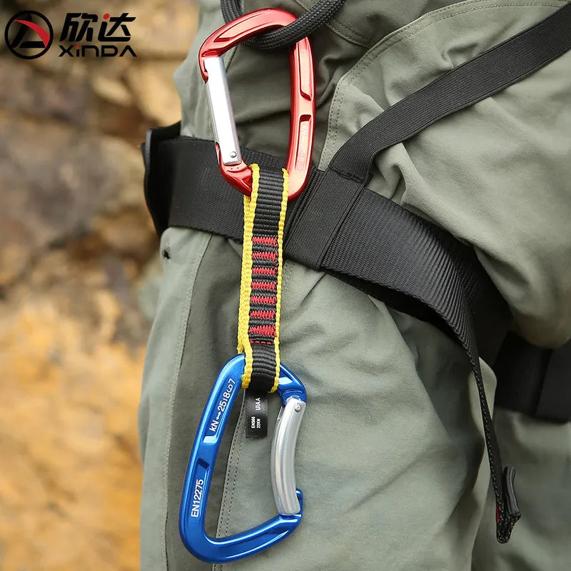 Professional Rock Climbing Quickdraw Sling Safety Lock Extenders