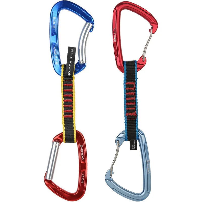 Professional Rock Climbing Quickdraw Sling Safety Lock Extenders