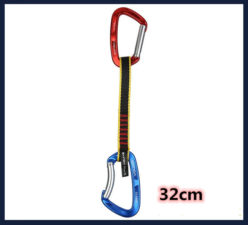 Professional Rock Climbing Quickdraw Sling Safety Lock Extenders