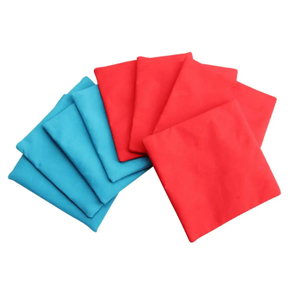 8PCS 10x10cm Cornhole Bean Bags Set