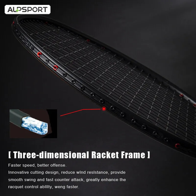 Ultra-light full carbon fiber Badminton racket