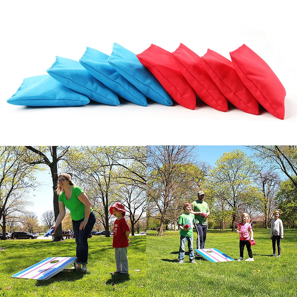 8PCS  Cornhole Bean Bags Set