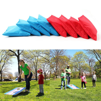 8PCS  Cornhole Bean Bags Set