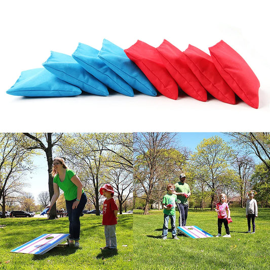 8PCS  Cornhole Bean Bags Set
