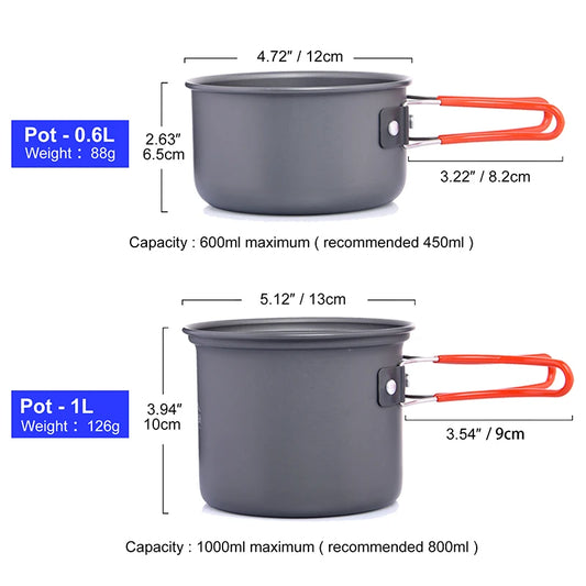 Camping Cookware Set