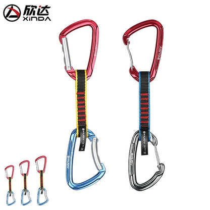 Professional Rock Climbing Quickdraw Sling Safety Lock Extenders