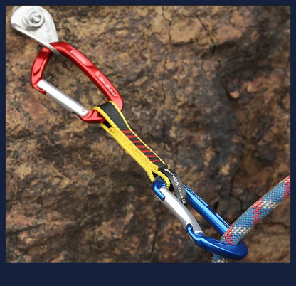 Professional Rock Climbing Quickdraw Sling Safety Lock Extenders