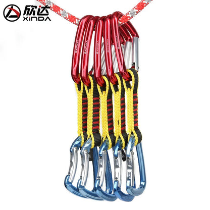 Professional Rock Climbing Quickdraw Sling Safety Lock Extenders