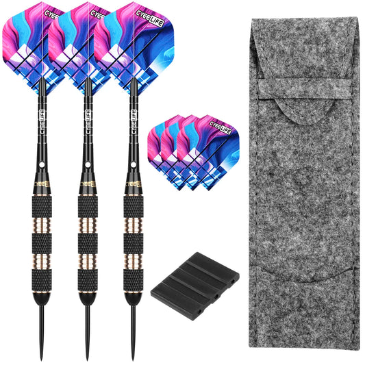 30g Steel tip darts professional with case