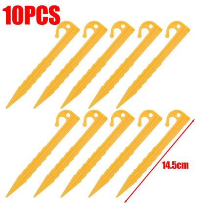 20/10pcs Camping Tent Holding Ground Peg
