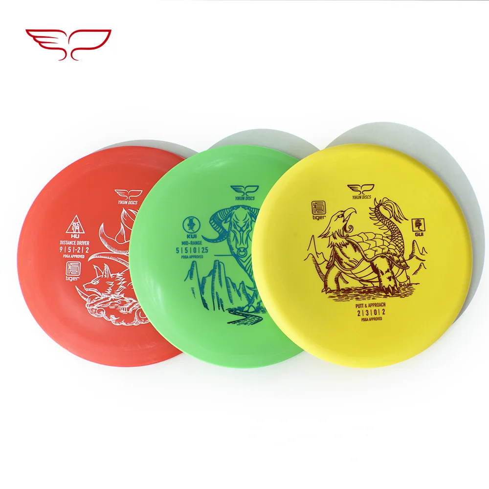 PGDA certified  Golf discs beginner set golf DRIVER discs MID-RANGE discs and PUTT approach