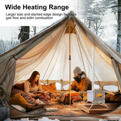 Portable Wood Burning Camping Stove