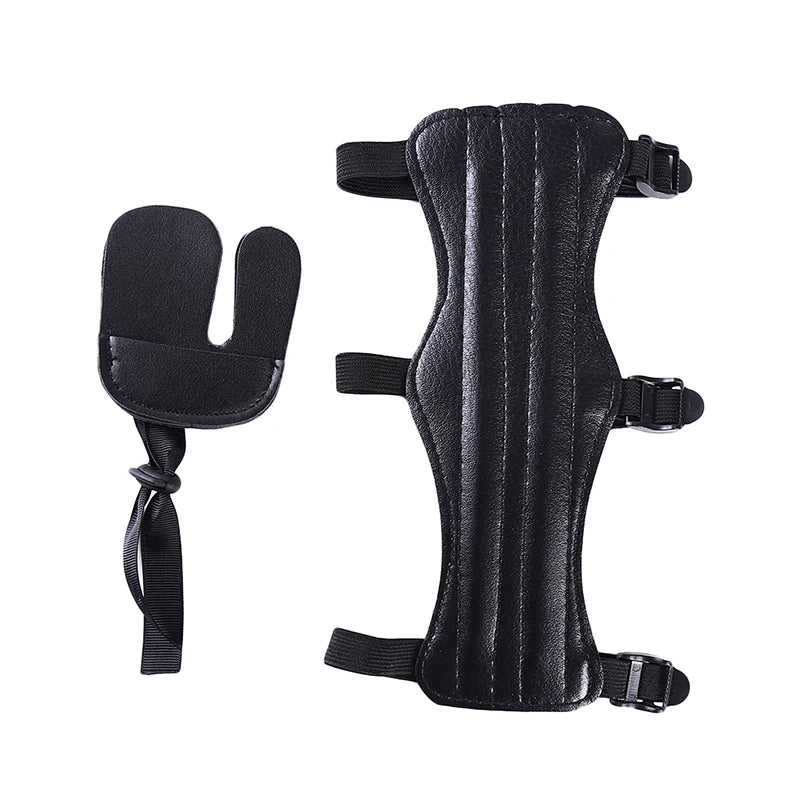 Archery Arm Guard And Finger Tab