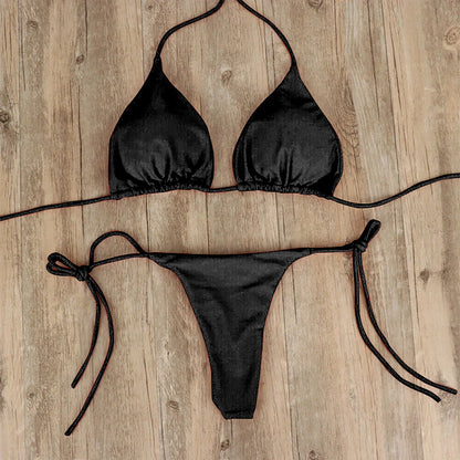 Women Bikini Set Side Tie