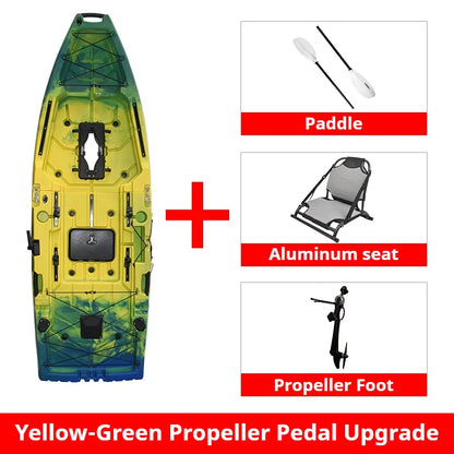 Modular Kayak, Electric Pedal Driven