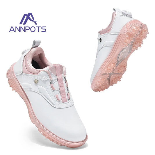 Professional Women Spikeless Golf Shoes