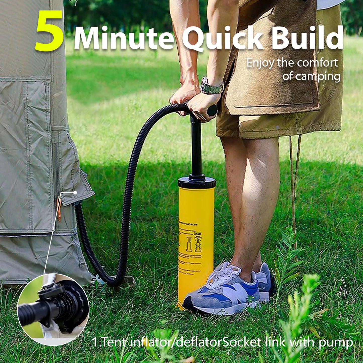 8-10 Person  Inflatable Tent