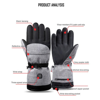 Electric Thermal Warmer Gloves