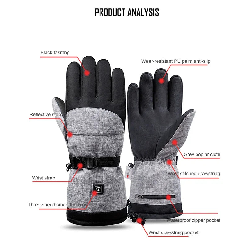 Electric Thermal Warmer Gloves