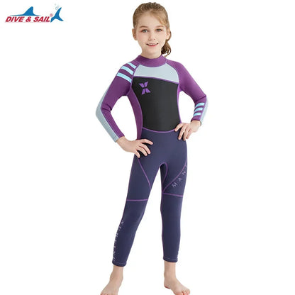 2.5MM Neoprene  Girl Thermal Wetsuits
