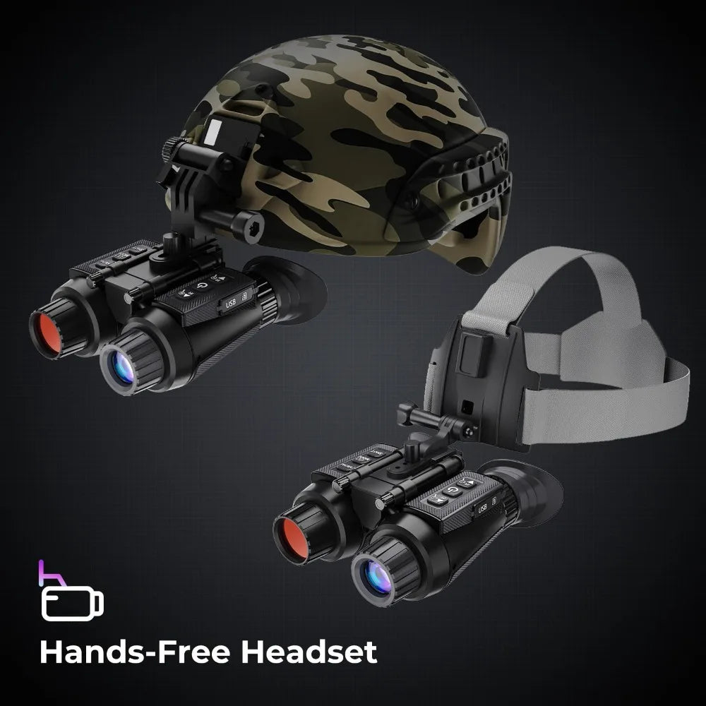 4K Head-Mounted Night Vision Goggles