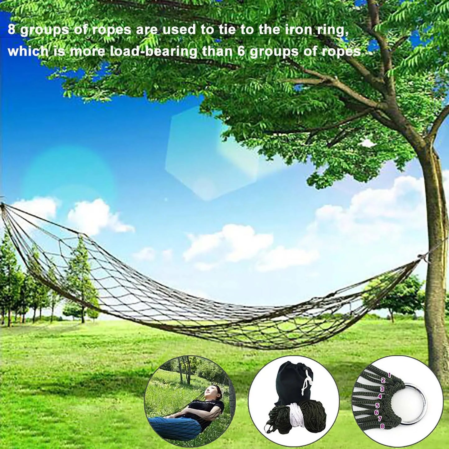 Family Hammock with Carry Bag