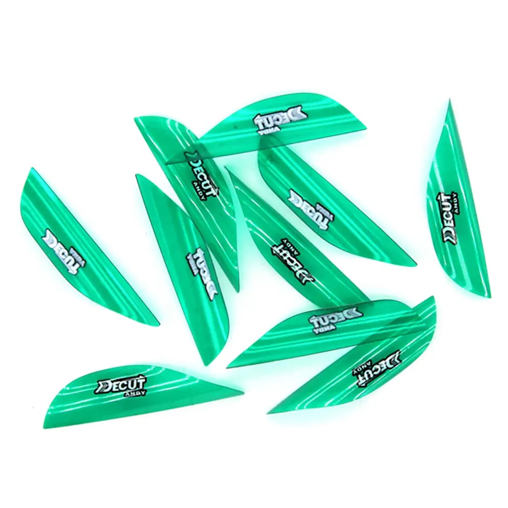 50pcs Archery 1.56inch 1.75inch 2inch Right Wing Vanes