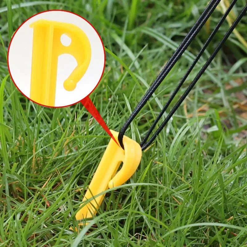 20/10pcs Camping Tent Holding Ground Peg